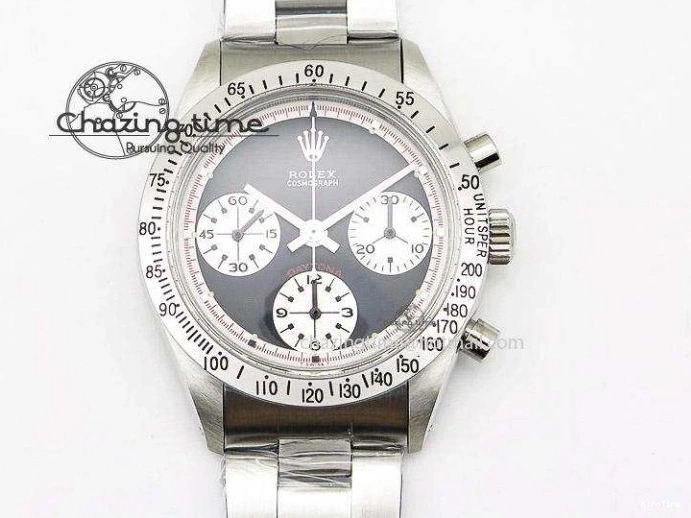 MiroTime 0523 QuickDry DayDate 40 SS GSF Gain Weight Blue Roman Dial Diamonds Bezel on President Bracelet A 1917